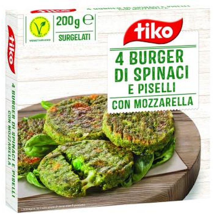 Burger Spinaci E Piselli