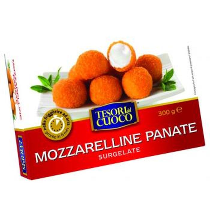 Mozzarelline Panate Surgelate