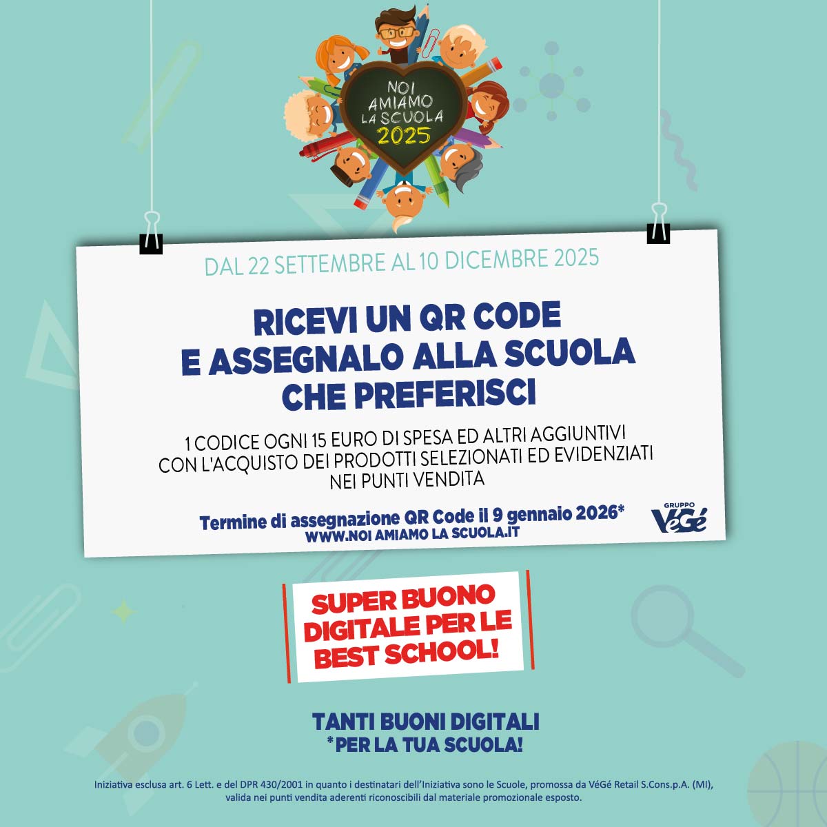 Noi Amiamo la Scuola 2025