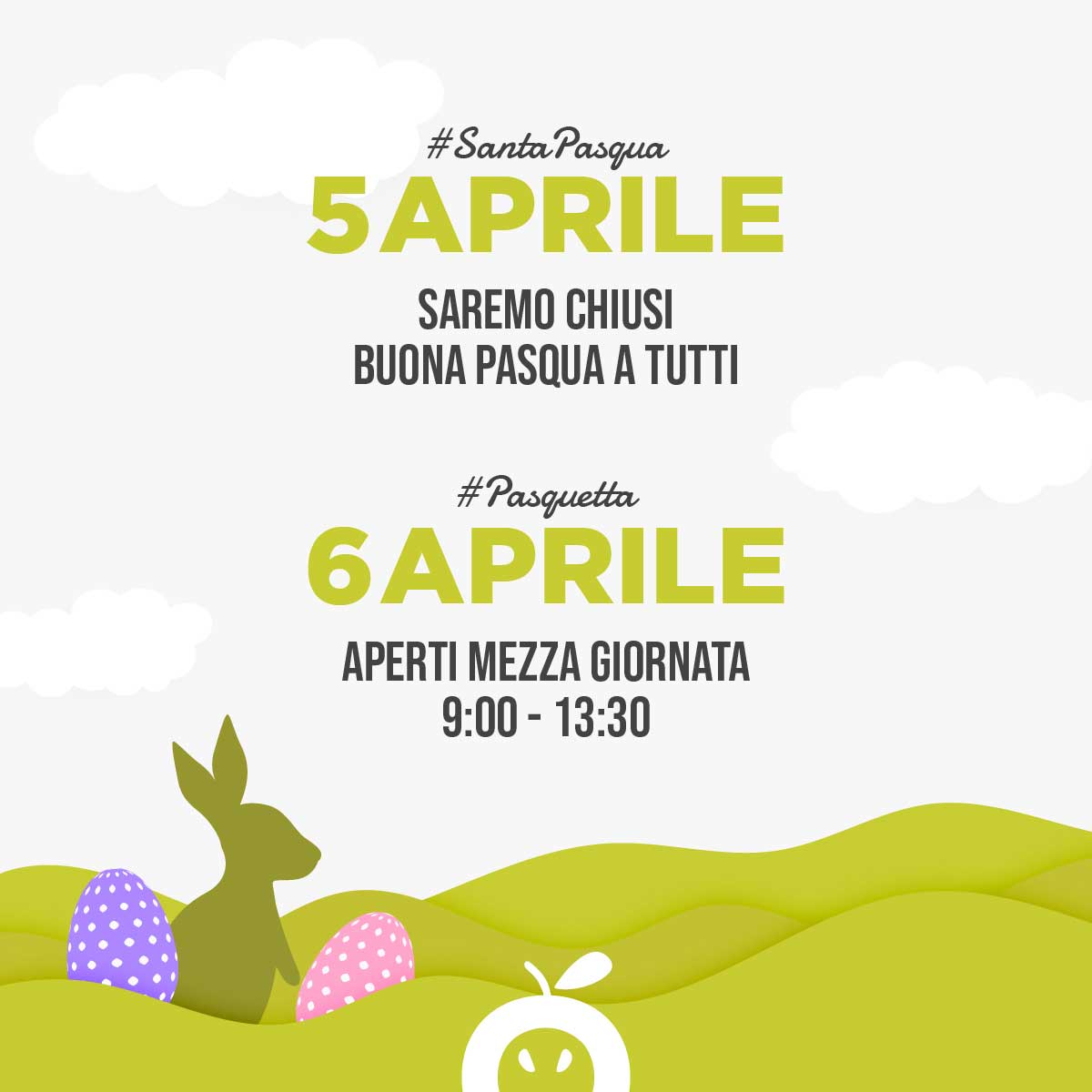 Orari Pasquali 2026