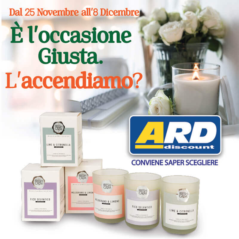 ARD Discount - Da ARD l’atmosfera s’illumina. Scoprite perchè