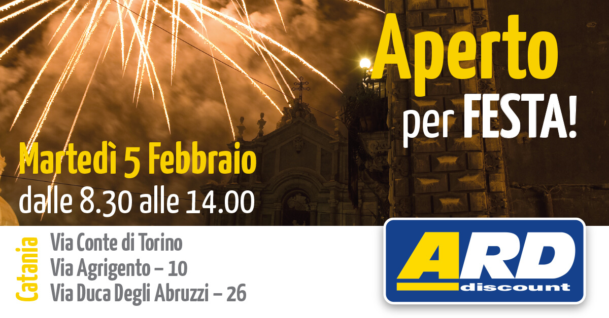 ARD Discount - Festa di S. Agata