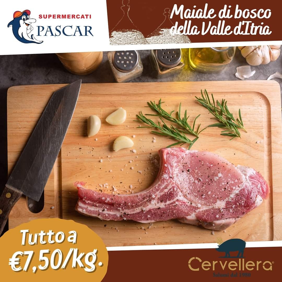 Prova la carne di maiale della Valle d'Itria!