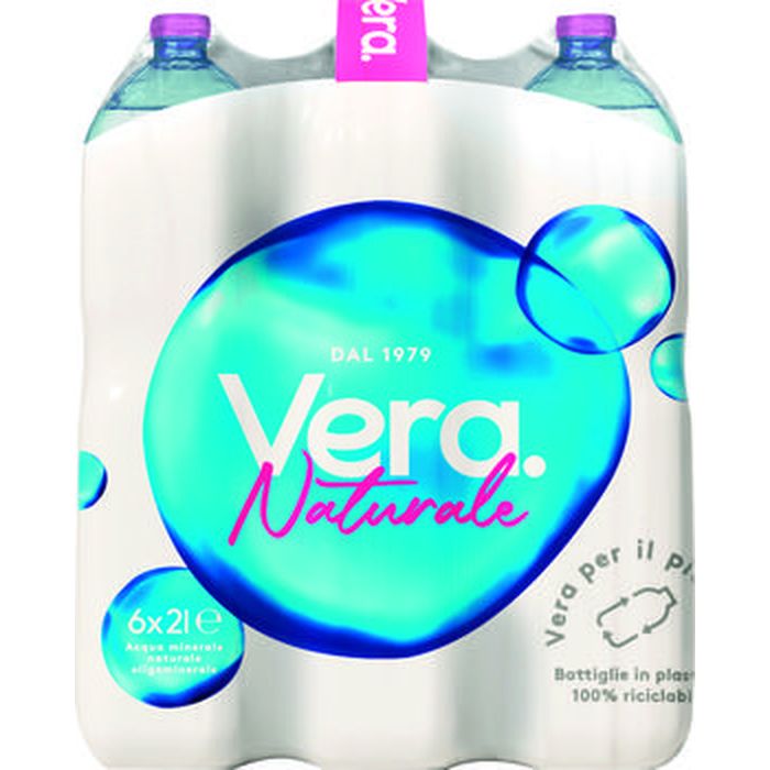 Vera acqua minerale naturale 2 lt x 6