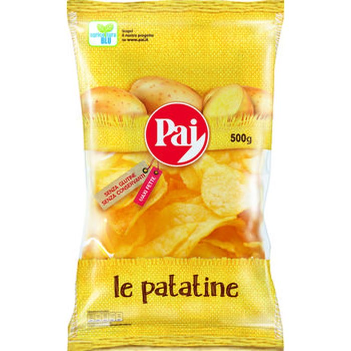 pai le patatine classiche trasparenti 500 gr