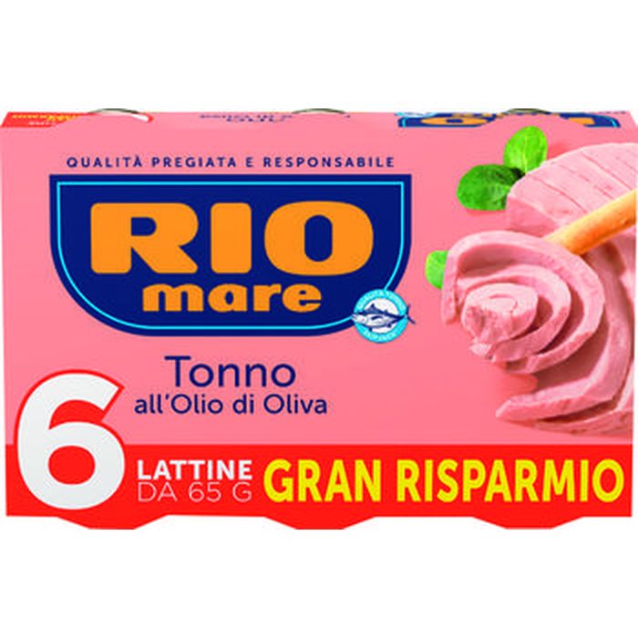Rio mare tonno olio d'oliva 65 gr x 6