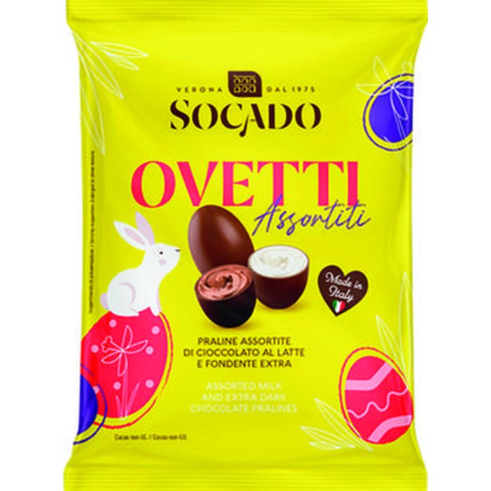 Socado ovetti gusti assortiti 110 gr