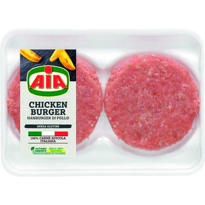 aia hamburger di pollo 200 gr