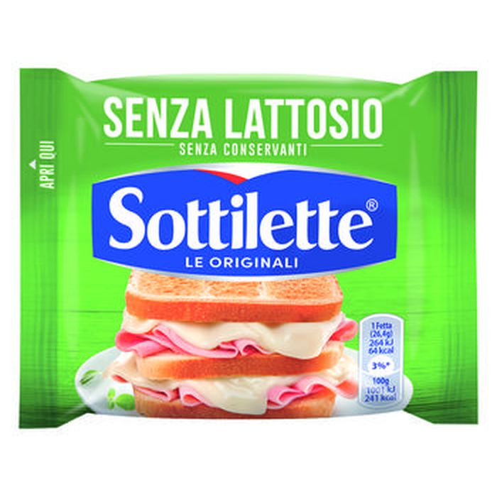 sottilette senza lattosio 200 gr