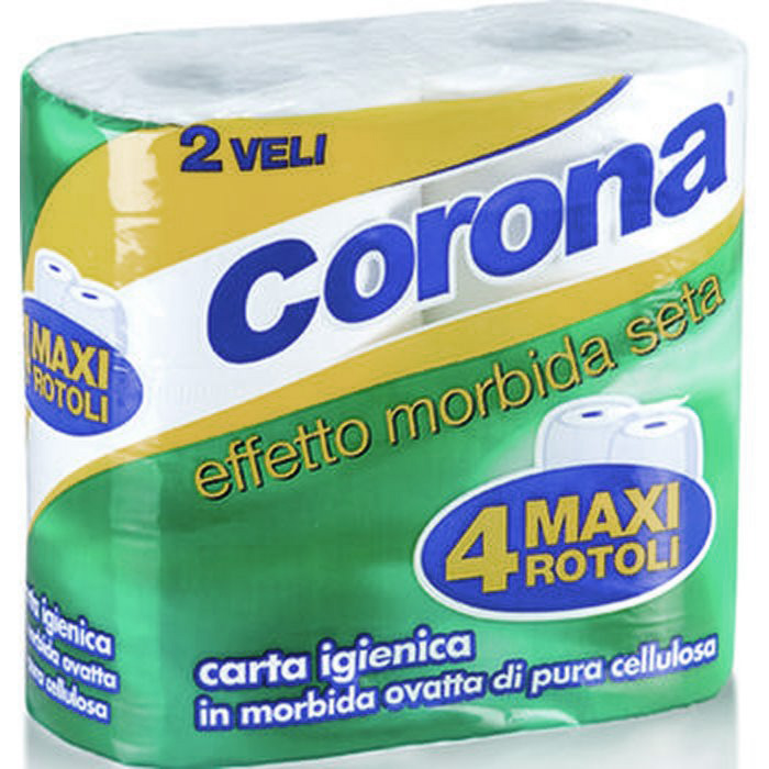 Corona carta igienica 4 maxi rotoli
