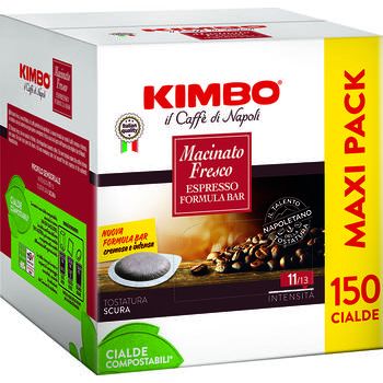 Kimbo caffè macinato fresco 150 cialde