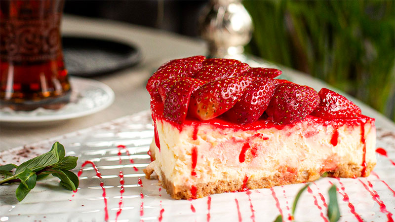 Cheesecake alle fragole