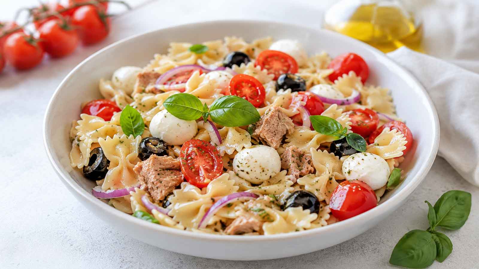 Pasta fredda mediterranea