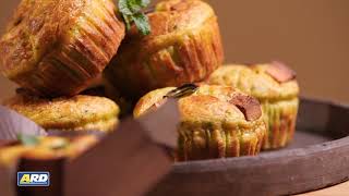 Muffins salati con zucchine ricotta e menta - ARD Discount